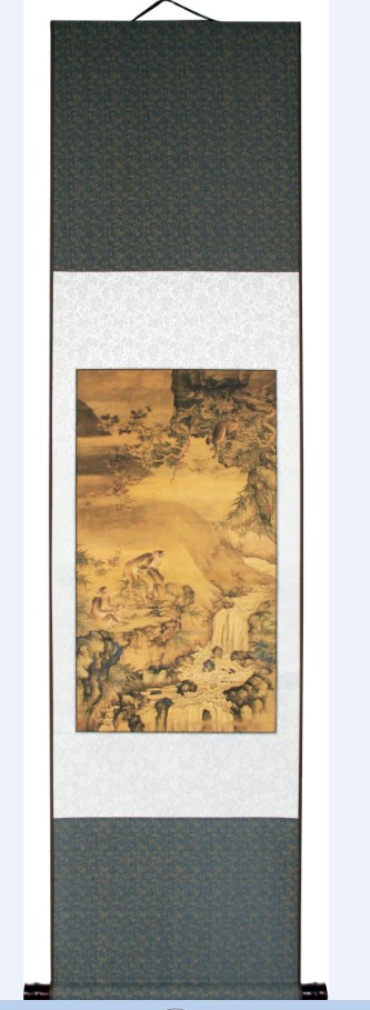 宣纸彩印刷画